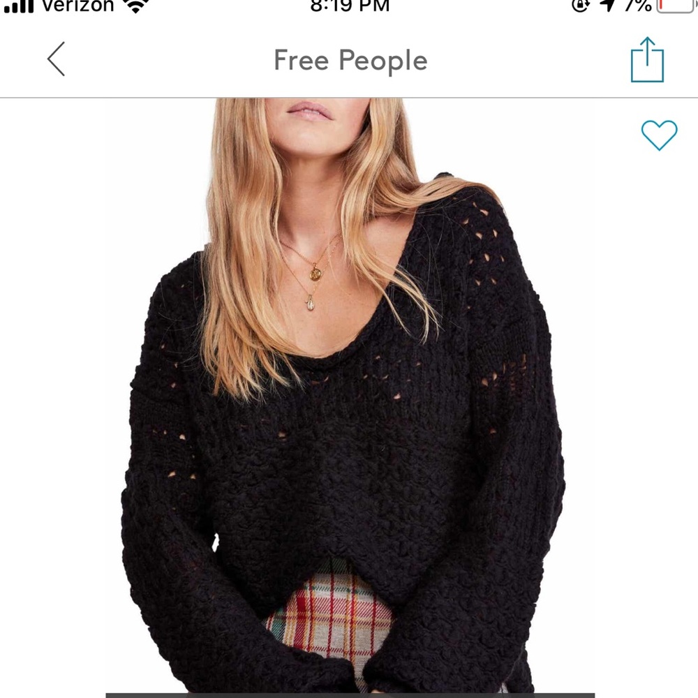 Free people sweater